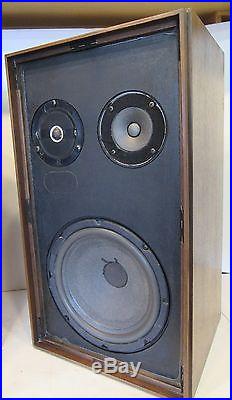 AR-2ax 3 way Walnut 10 Speaker Restored Tested Verified Acoustic Research