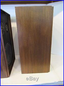 AR-2ax 3 way Walnut 10 Speaker Restored Tested Verified Acoustic Research