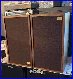 AR-2x SPEAKERS in AMAZING CONDITION woofers + tweeter pots + crossovers restored