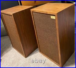 AR-2x SPEAKERS in AMAZING CONDITION woofers + tweeter pots + crossovers restored