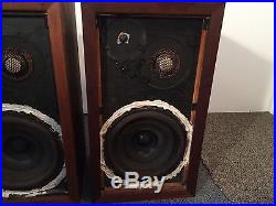 AR 3A Acoustic Research 3 A Pair Of Vintage Stereo Speakers for parts or repair