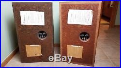 AR-3 Speakers Acoustic Research Late 60s Audiophile Tested Working Read Desc