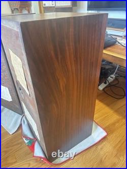 AR-3 Speakers Rare Mahogany All Original Serviced 1965 Receipt