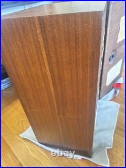 AR-3 Speakers Rare Mahogany All Original Serviced 1965 Receipt