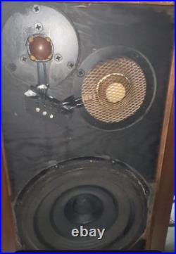 AR-3 Speakers Rare Mahogany All Original Serviced 1965 Receipt