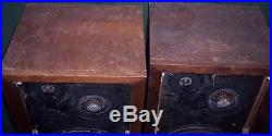 AR 3a Speaker pair for parts or restore Vintage Acoustic Research