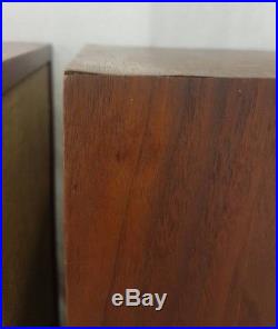 AR 4x Speakers Oiled Walnut. Original Owner and manuals Sound Excellent