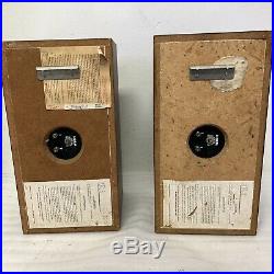 AR-4xa Acoustic Research Pair Speakers Vintage ALL ORIGINAL Early Serial #s