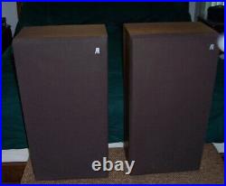 AR 98LS speakers w Orig Boxes/inserts Acoustic Research WILL SHIP