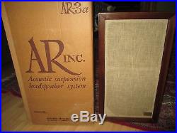 AR ACOUSTIC RESEARCH 3A Loud Speaker Very Good Condition! ONE SPEAKER ONLY