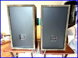 AR Acoustic Research 38S Vintage Speakers ORIG. DRIVERS ALLISON TWEETS REFOAMED