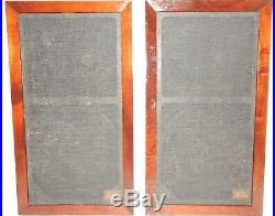 AR Acoustic Research AR-3a vintage speakers refoamed and working