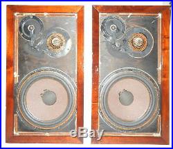 AR Acoustic Research AR-3a vintage speakers refoamed and working