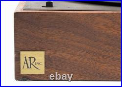 AR Acoustic Research AR-XA Turntable working, with ADC Cartridge 550E With Stylus