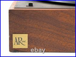 AR Acoustic Research AR-XA Turntable working, with ADC Cartridge 550E With Stylus