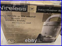 AR Acoustic Research AW811 Outdoor Weather Proof Wireless Patio Speaker NewithOpen