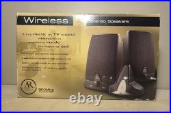 AR Acoustic Research AW871 Wireless Stereo Speaker System New Open Box