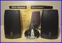 AR Acoustic Research AW871 Wireless Stereo Speaker System New Open Box