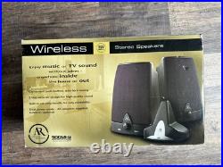 AR Acoustic Research AW871 Wireless Stereo Speaker withTransmitter & Cords AR Acoustic Research AW871 Wireless Stereo Speaker withTransmitter & Cords