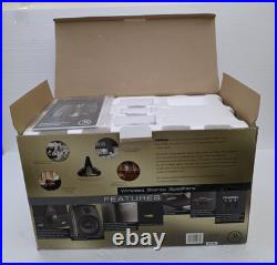 AR Acoustic Research AW871 Wireless Stereo Speaker withTransmitter & Cords Tested