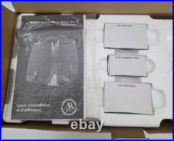 AR Acoustic Research AW871 Wireless Stereo Speaker withTransmitter & Cords Tested