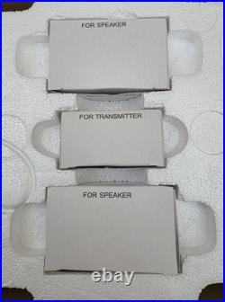 AR Acoustic Research AW871 Wireless Stereo Speaker withTransmitter & Cords Tested