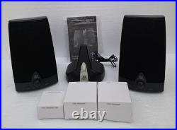 AR Acoustic Research AW871 Wireless Stereo Speaker withTransmitter & Cords Tested