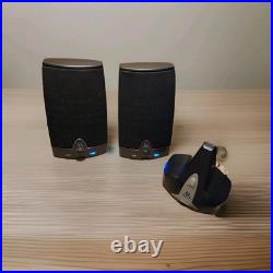 AR Acoustic Research AW871 Wireless Stereo Speaker withTransmitter & Cords WORKS