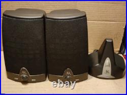 AR Acoustic Research AW871 Wireless Stereo Speaker withTransmitter & Cords WORKS