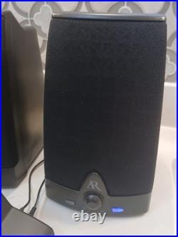 AR Acoustic Research AW871 Wireless Stereo Speakers /Transmitter & OEM Power EUC AR Acoustic Research AW871 Wireless Stereo Speakers /Transmitter & OEM Power EUC