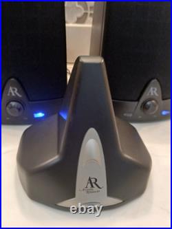 AR Acoustic Research AW871 Wireless Stereo Speakers /Transmitter & OEM Power EUC AR Acoustic Research AW871 Wireless Stereo Speakers /Transmitter & OEM Power EUC