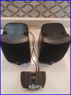 AR Acoustic Research AW871 Wireless Stereo Speakers /Transmitter & OEM Power EUC AR Acoustic Research AW871 Wireless Stereo Speakers /Transmitter & OEM Power EUC