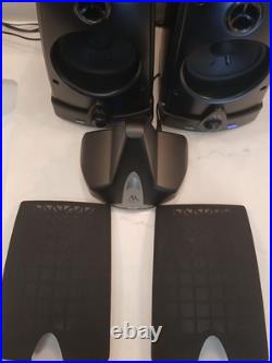 AR Acoustic Research AW871 Wireless Stereo Speakers /Transmitter & OEM Power EUC AR Acoustic Research AW871 Wireless Stereo Speakers /Transmitter & OEM Power EUC