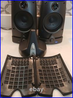AR Acoustic Research AW871 Wireless Stereo Speakers /Transmitter & OEM Power EUC AR Acoustic Research AW871 Wireless Stereo Speakers /Transmitter & OEM Power EUC