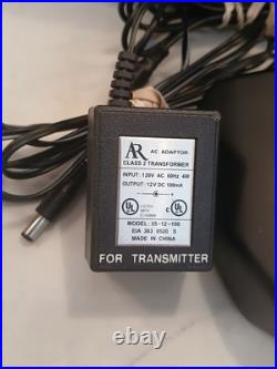 AR Acoustic Research AW871 Wireless Stereo Speakers /Transmitter & OEM Power EUC AR Acoustic Research AW871 Wireless Stereo Speakers /Transmitter & OEM Power EUC
