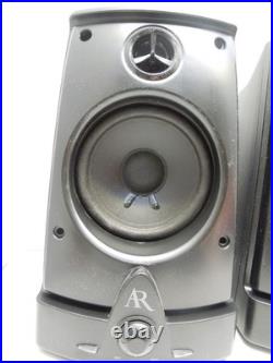 AR Acoustic Research AW871 Wireless Stereo Speakers withTransmitter & Cords WORKS