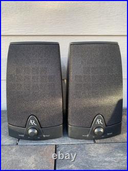 AR Acoustic Research AW871 Wireless Stereo Speakers withTransmitter & Cords WORKS