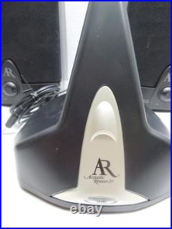 AR Acoustic Research AW871 Wireless Stereo Speakers withTransmitter & Cords WORKS
