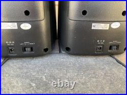 AR Acoustic Research AW871 Wireless Stereo Speakers withTransmitter & Cords WORKS