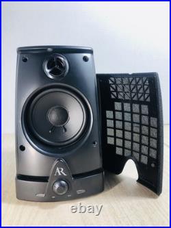 AR Acoustic Research AW871 Wireless Stereo Speakers withTransmitter & Cords WORKS