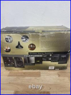 AR Acoustic Research AW871 Wireless Stereo Speakers withTransmitter NEW OPEN BOX
