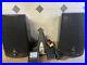 AR Acoustic Research AW871 Wireless Stereo Speakers with Transmitter & 1 Cord Only