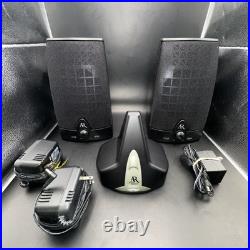 AR Acoustic Research AW871 Wireless Stereo Speakers with Transmitter Working