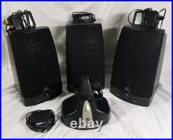 AR Acoustic Research AW871 Wireless Stereo System 3 Speakers /Transmitter WORKS