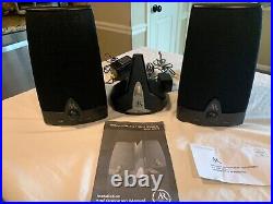 AR Acoustic Research AW-871 Wireless Stereo Speakers withTransmitter WORKING