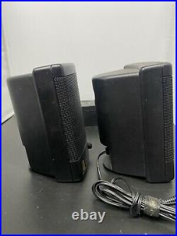 AR Acoustic Research Computer Speakers Vintage WithAC Cord