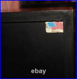 AR Acoustic Research Connoisseur 20c Bookshelf Speakers Pair Vintage