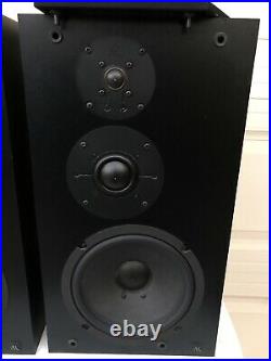 AR Acoustic Research Main Stereo Speakers Model 338. WORKING