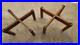 AR Acoustic Research Speaker Stands original OEM Walnut AR3a Ar2ax Ar5 JBL KLH