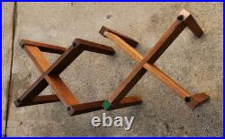 AR Acoustic Research Speaker Stands original OEM Walnut AR3a Ar2ax Ar5 JBL KLH